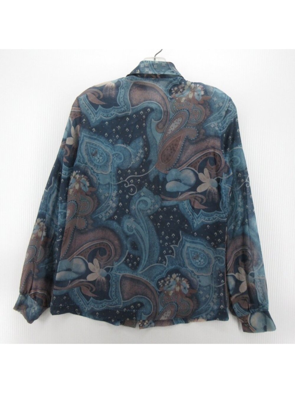 VINTAGE Mardi Modes Top Small Blouse Paisley 70s Funky Leisure - Picture 8 of 12
